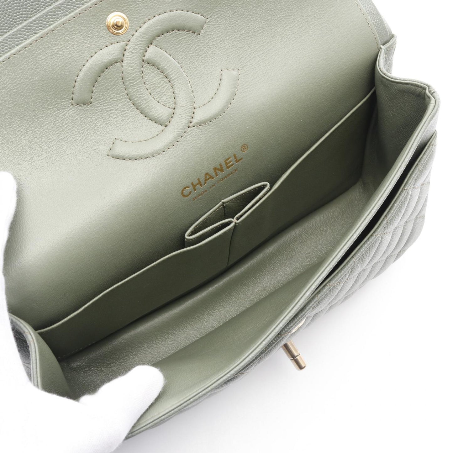 Chanel Matelasse Caviar Skin Shoulder Bag