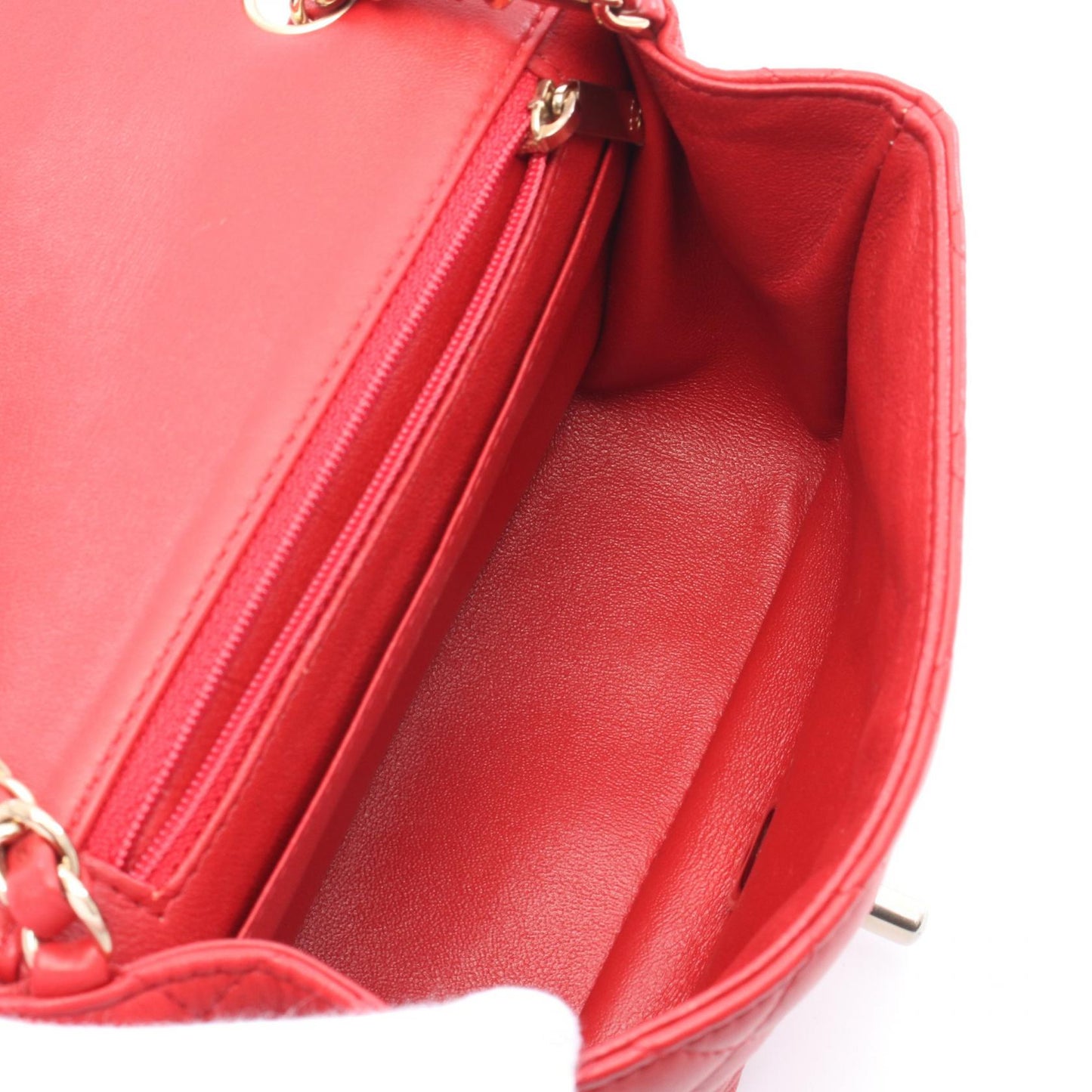 Chanel Mini Matelasse Lambskin Shoulder Bag