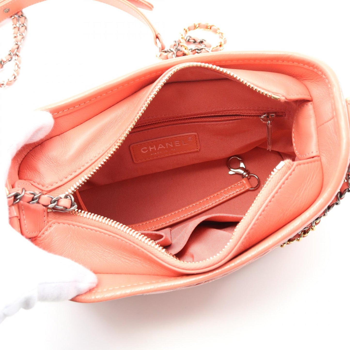 Chanel Gabrielle de Chanel Small Hobo Bag Leather Shoulder Bag