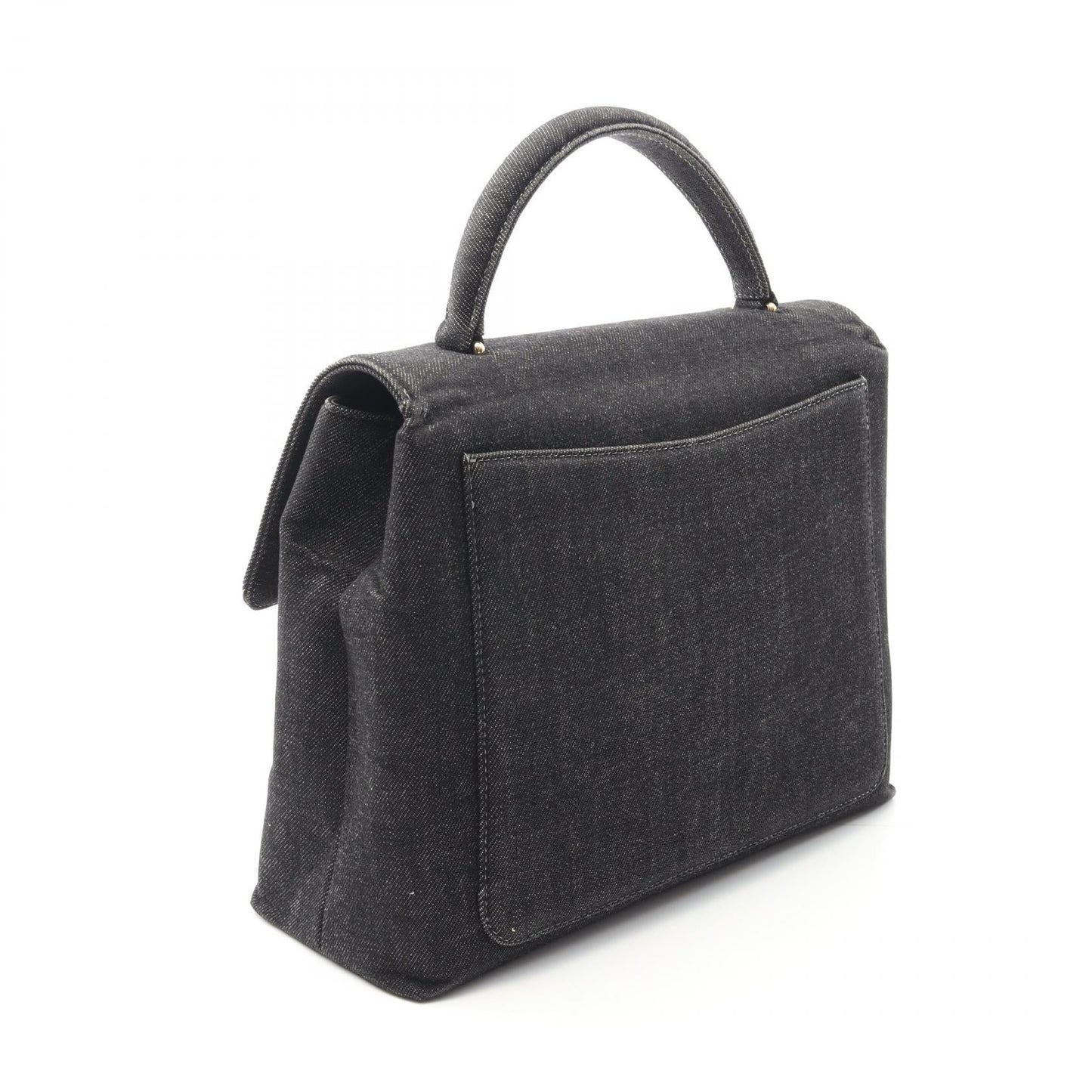 Chanel Coco Mark Denim Handbag