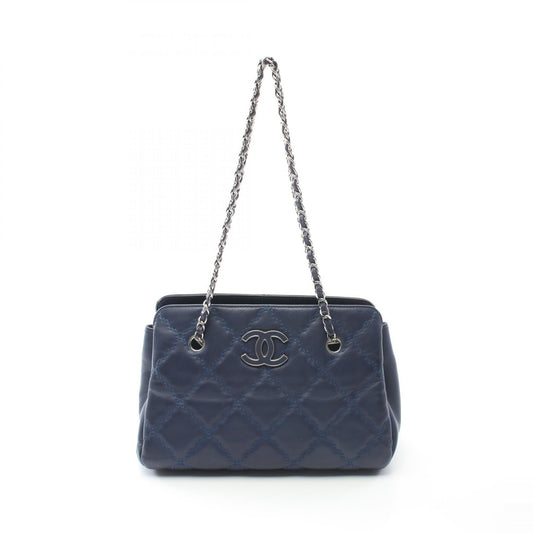 Chanel Ultra Stitch Lambskin Tote Bag