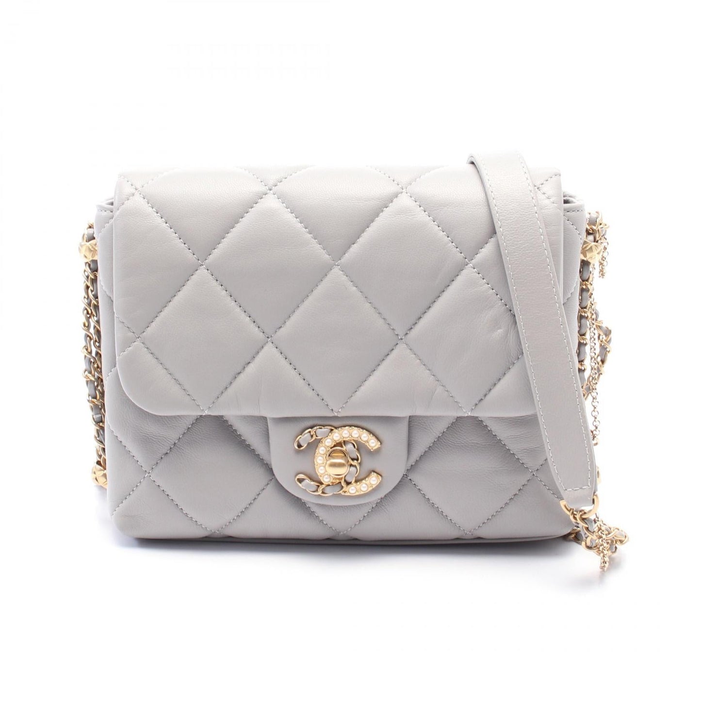 Chanel Matelasse Lambskin Shoulder Bag