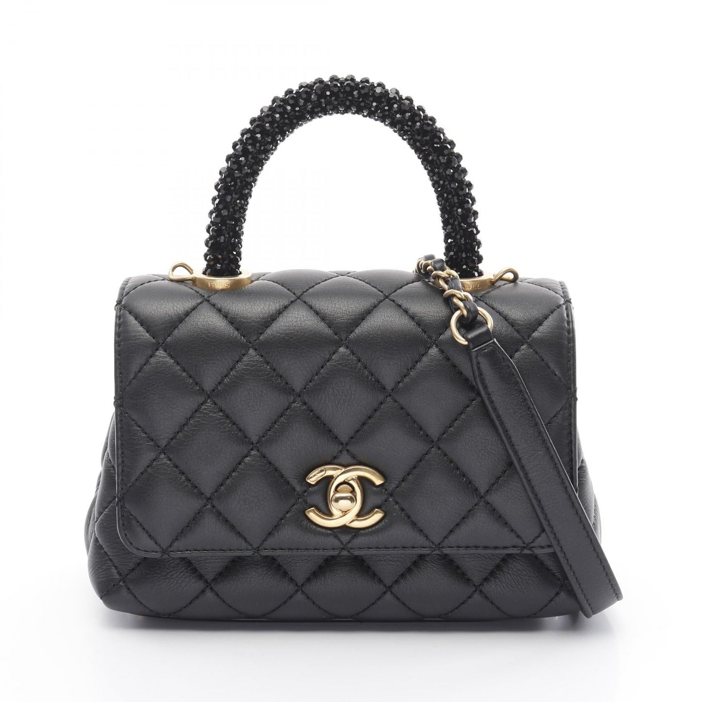 Chanel Coco Handle Lambskin Handbag