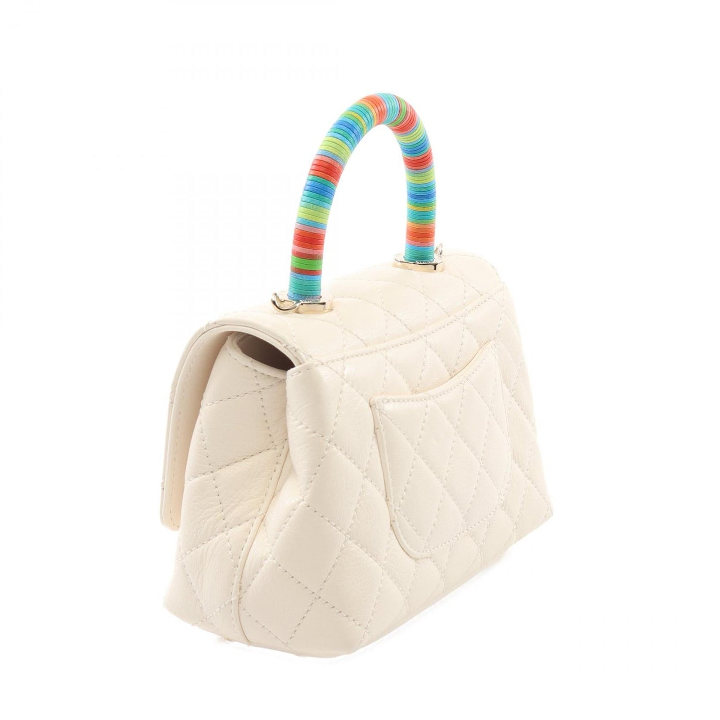 Chanel Coco Handle Leather Handbag