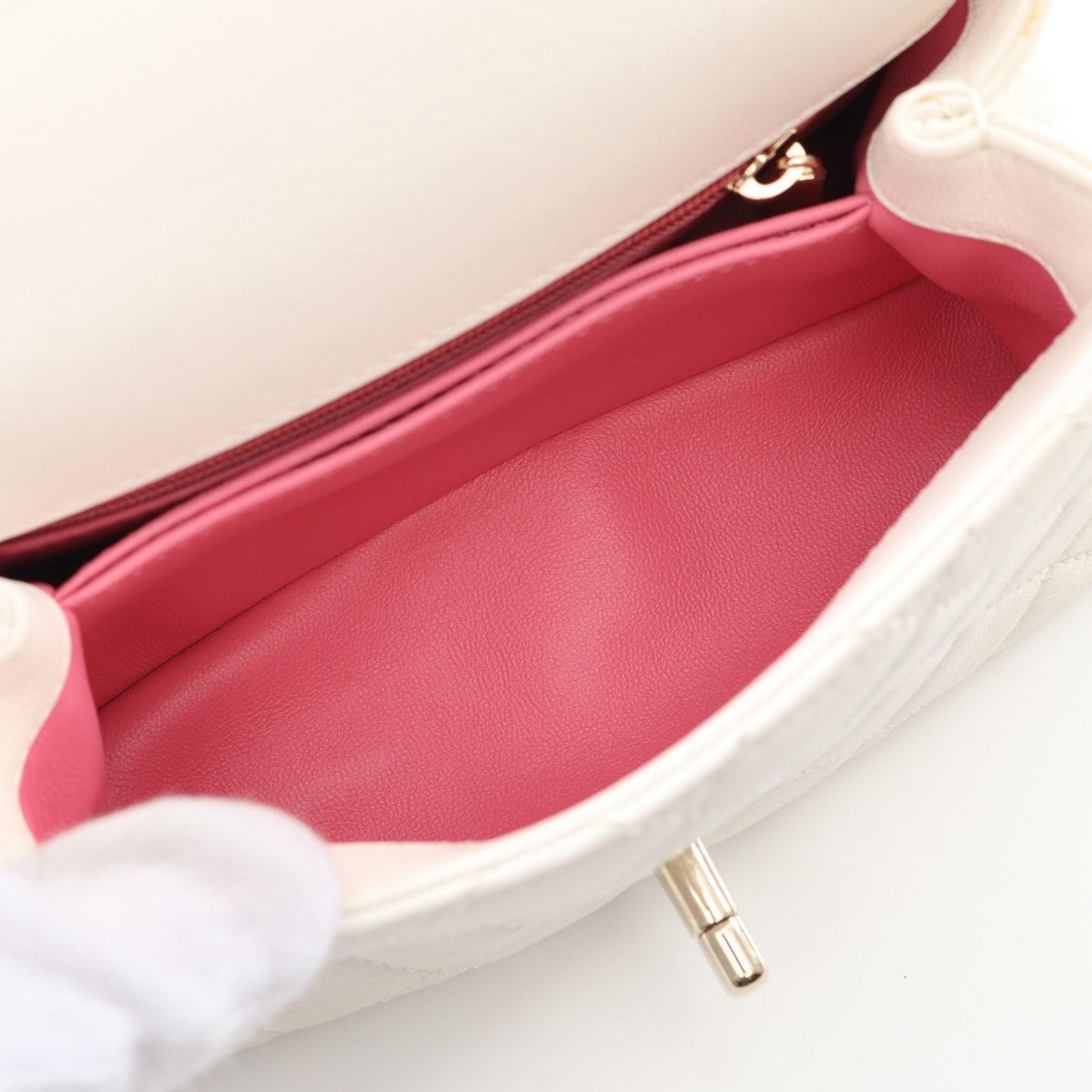 Chanel Coco Handle Leather Handbag