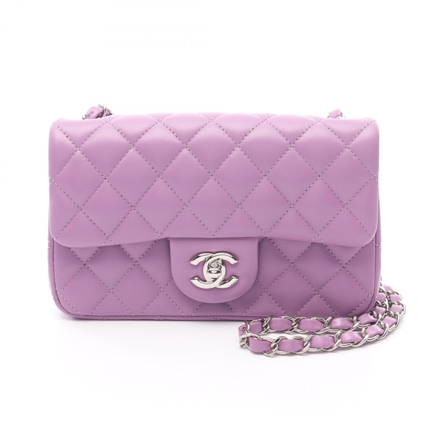 Chanel Mini Matelasse 20 Lambskin Shoulder Bag