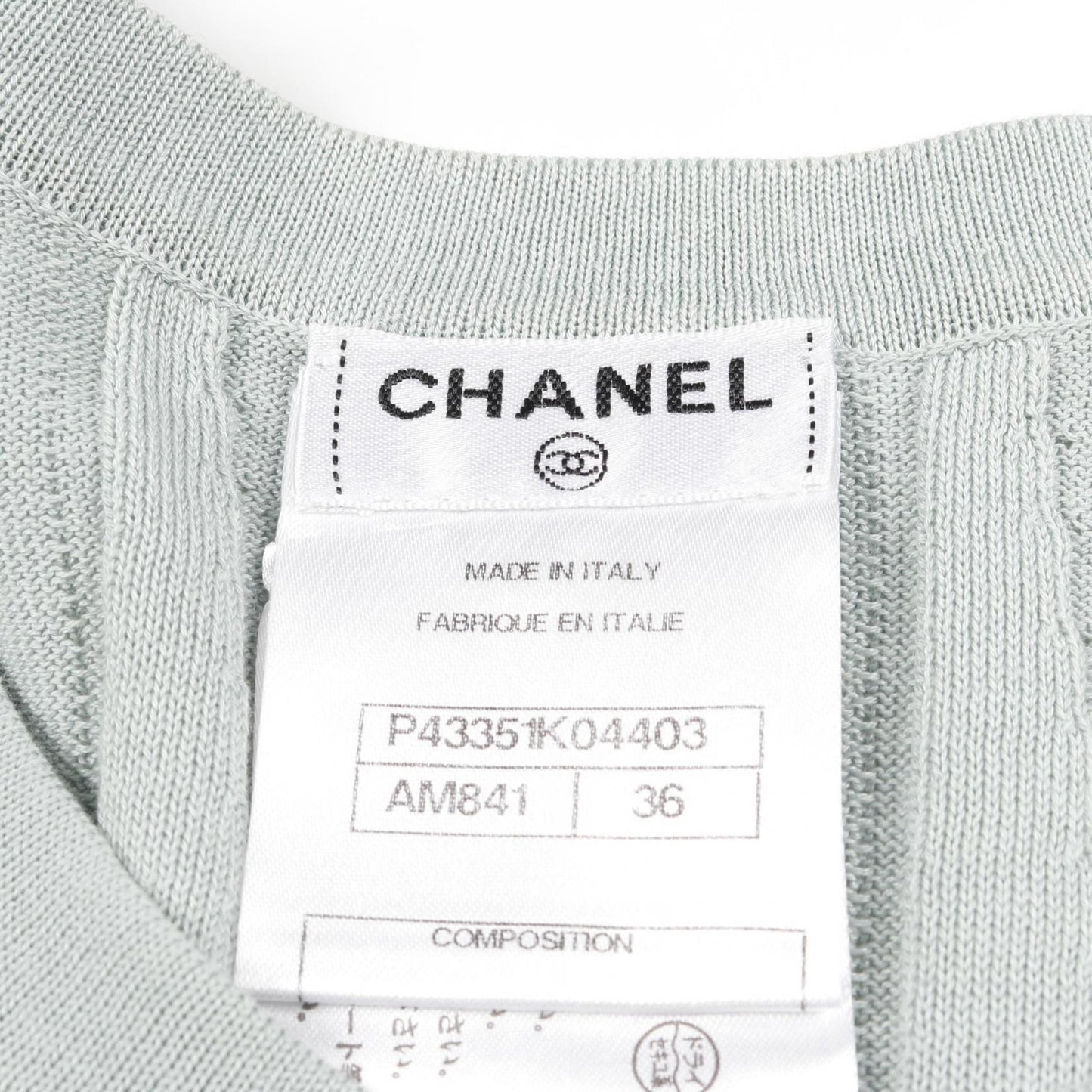 Chanel Cotton Tank Top