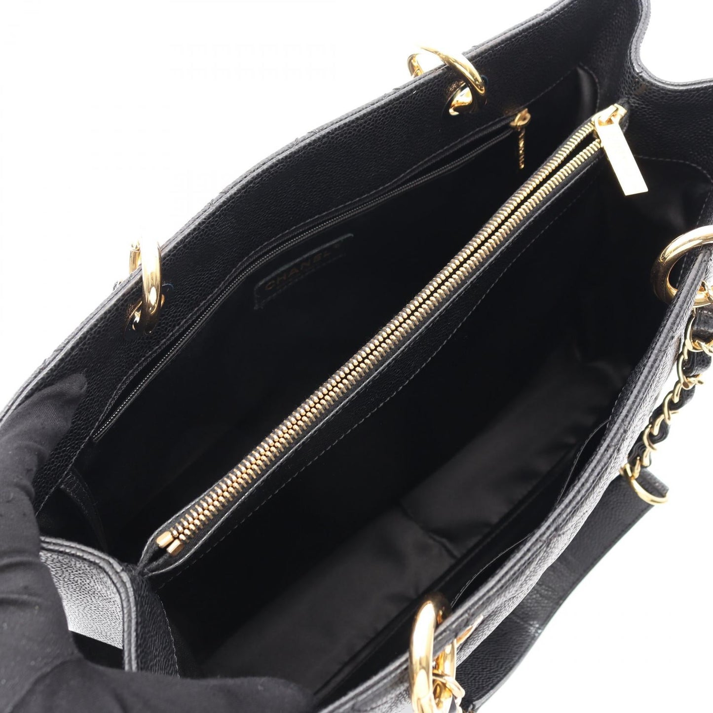 Chanel Matelasse Caviar Skin Tote Bag