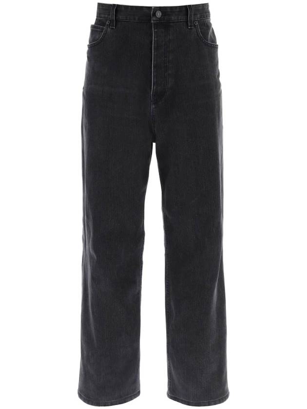 Luxury Balenciaga  Washed Skiwear Jeans Grey
