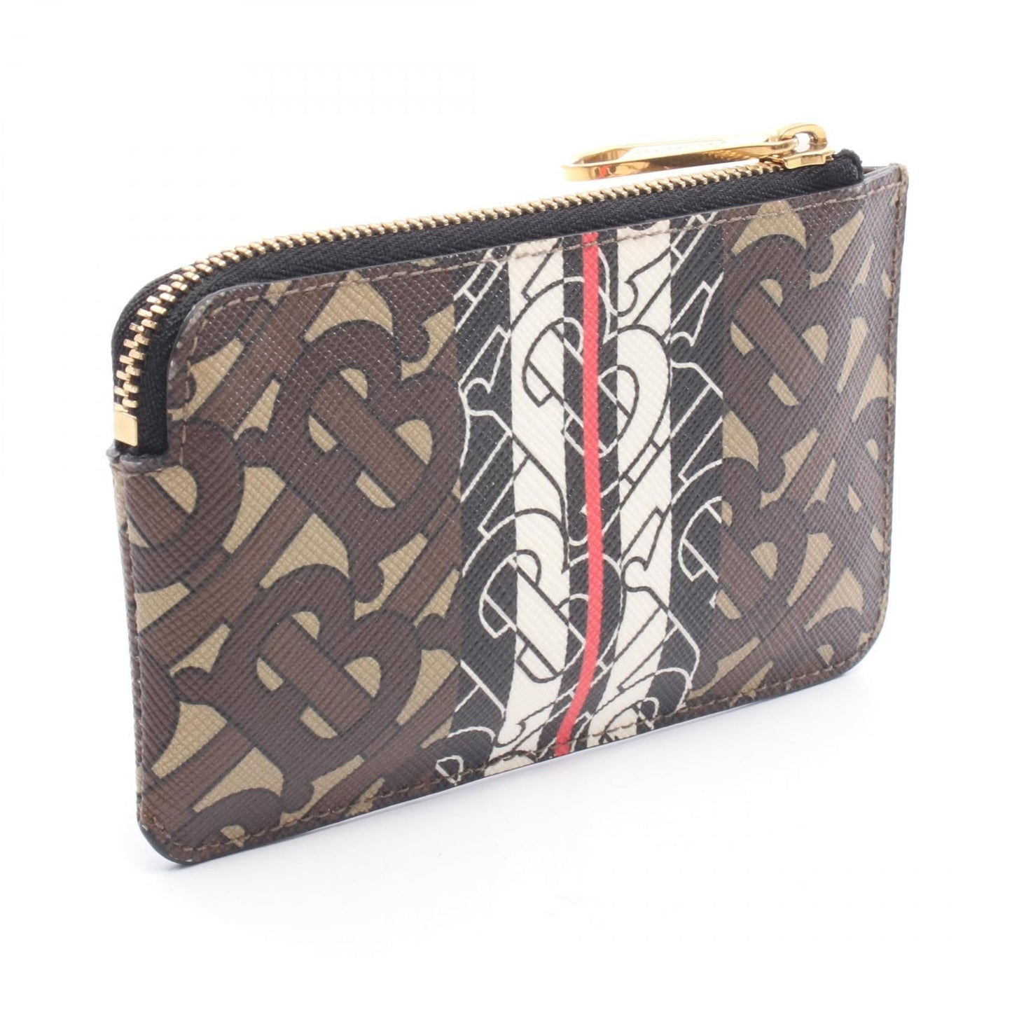 Burberry TB Monogram Coated Canvas Coin Case