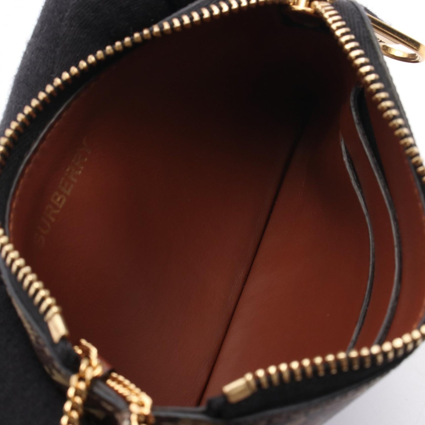 Burberry TB Monogram Coated Canvas Coin Case