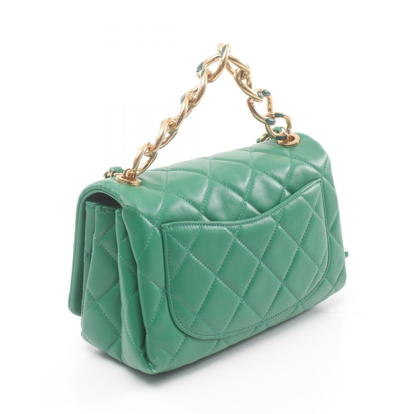 Chanel Lambskin Matelasse Shoulder Bag
