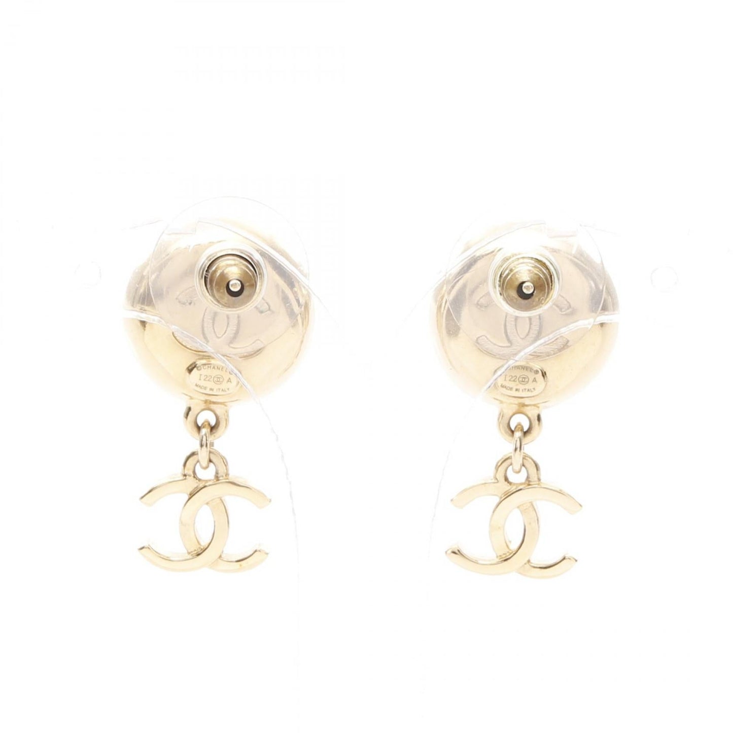 Chanel Coco Mark Camellia Earrings