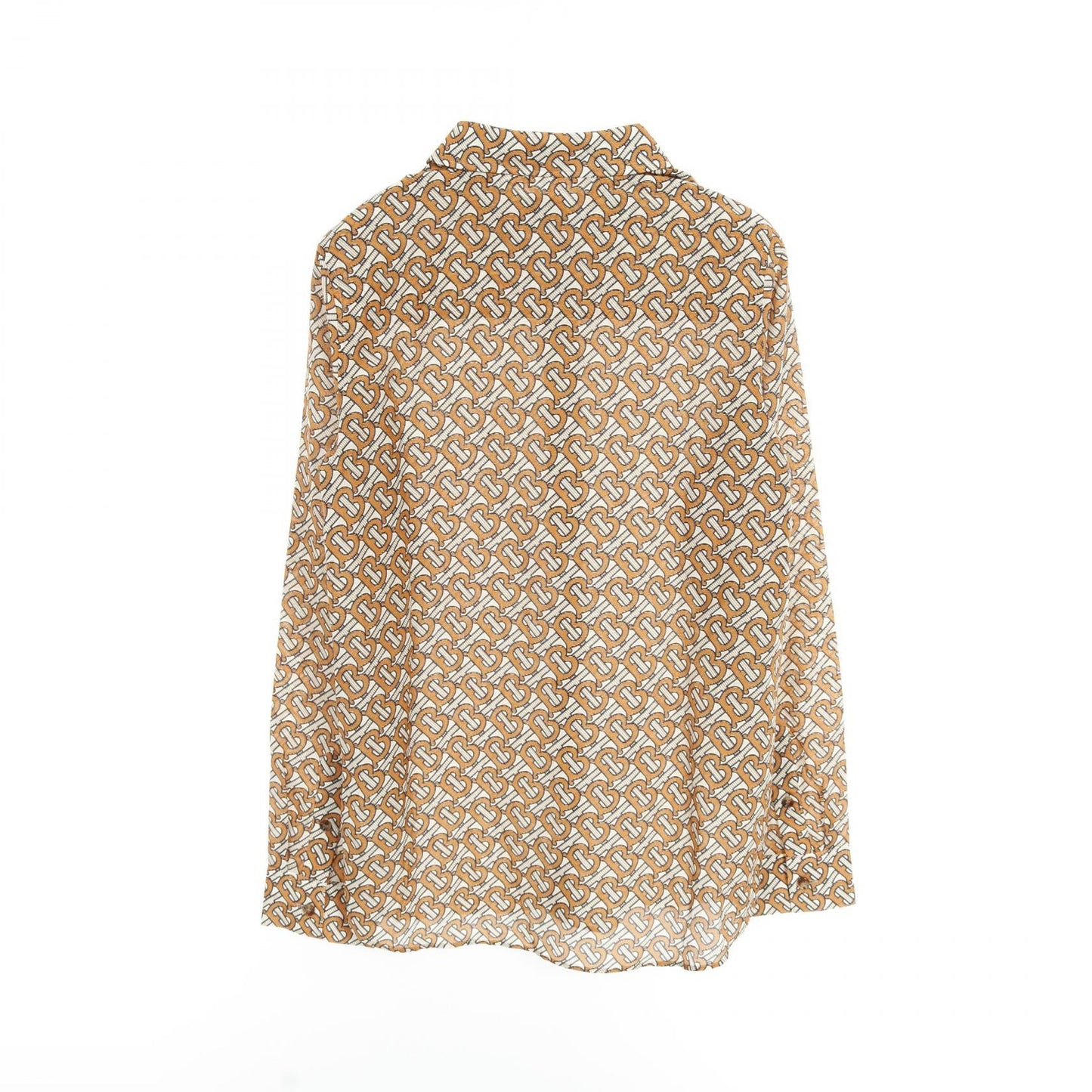 Burberry TB Monogram Cotton Silk Top