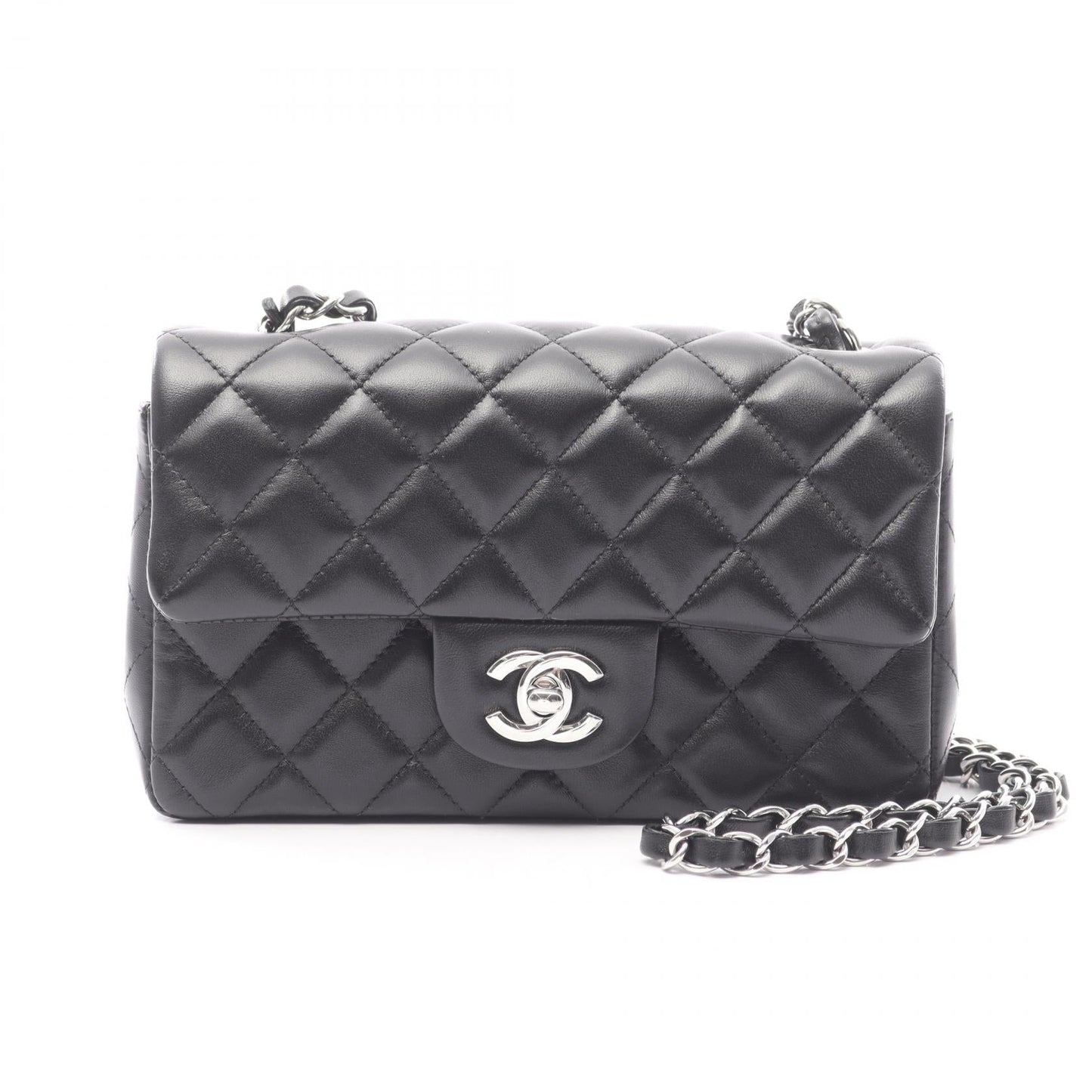Chanel Mini Matelassé 20 Lambskin Shoulder Bag