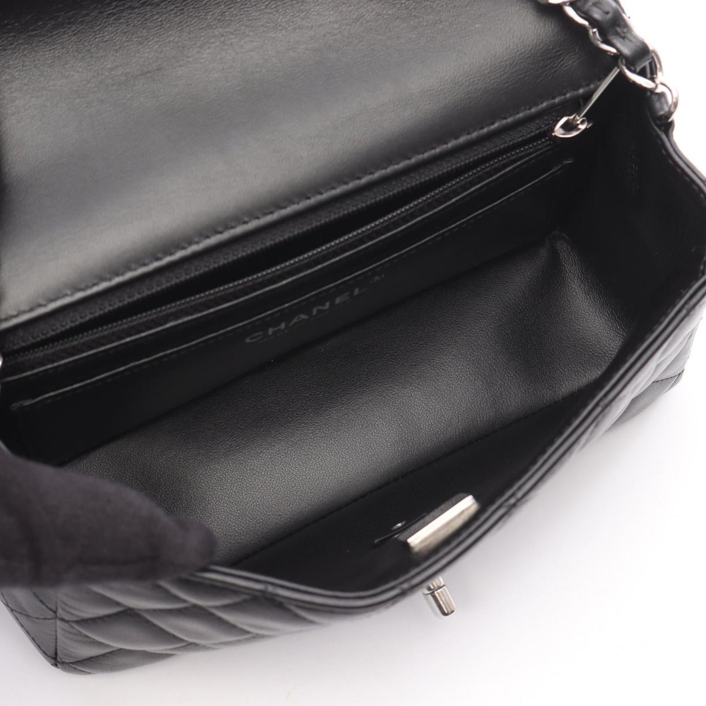 Chanel Mini Matelassé 20 Lambskin Shoulder Bag