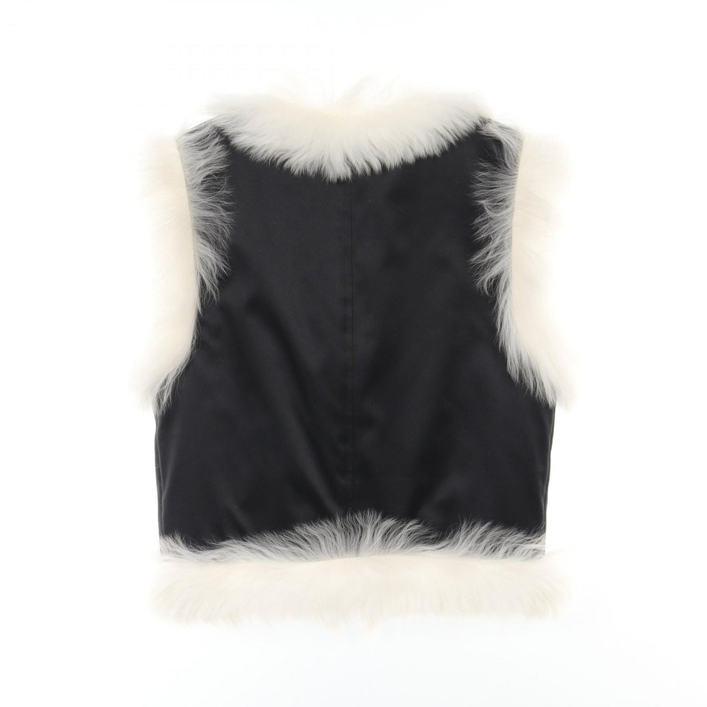 Chanel Coco Neige Polyester/Shearling Vest