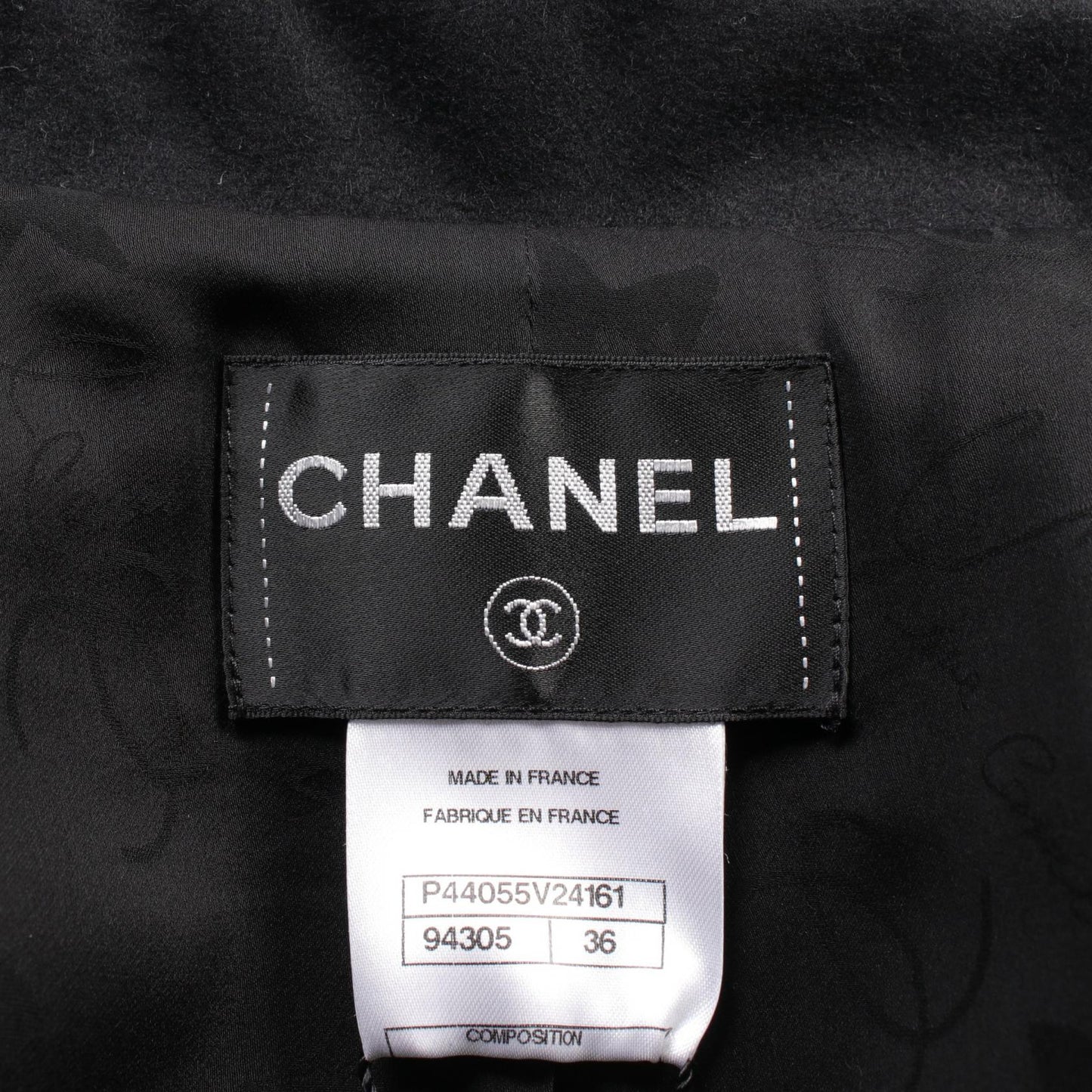 Chanel Emblem Wool Cashmere Outerwear