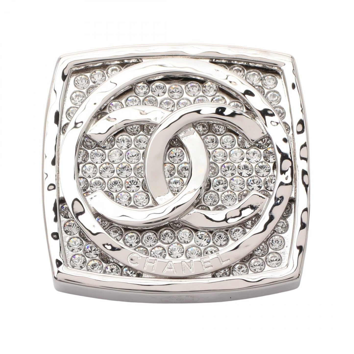 Chanel Coco Mark Square Brooch Brooch