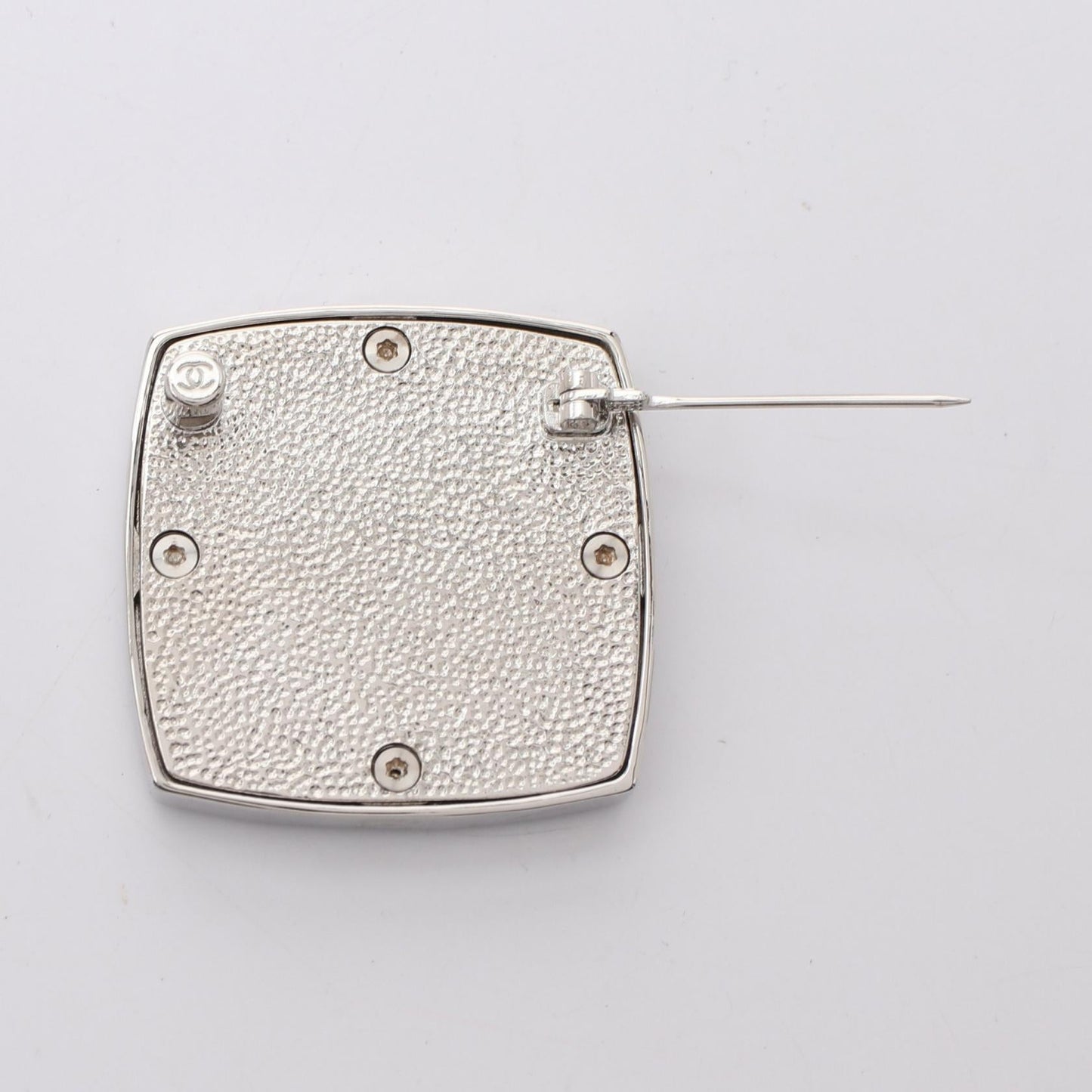 Chanel Coco Mark Square Brooch Brooch