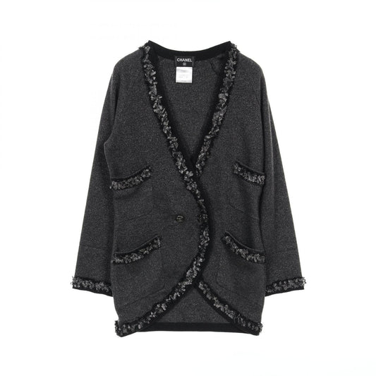 Chanel Coco Mark Button Cashmere Cardigan