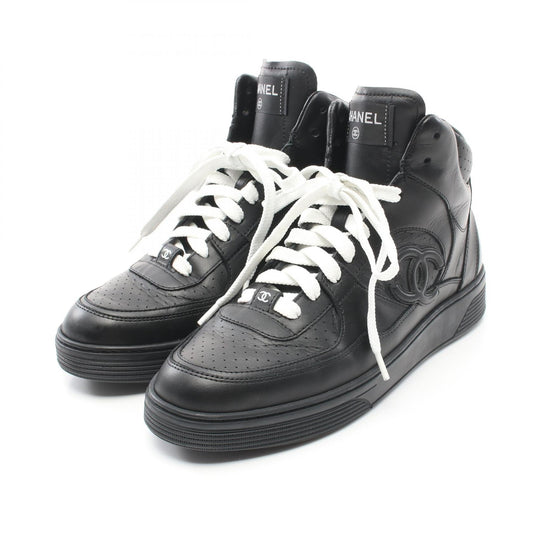 Chanel Coco Mark Leather Sneakers