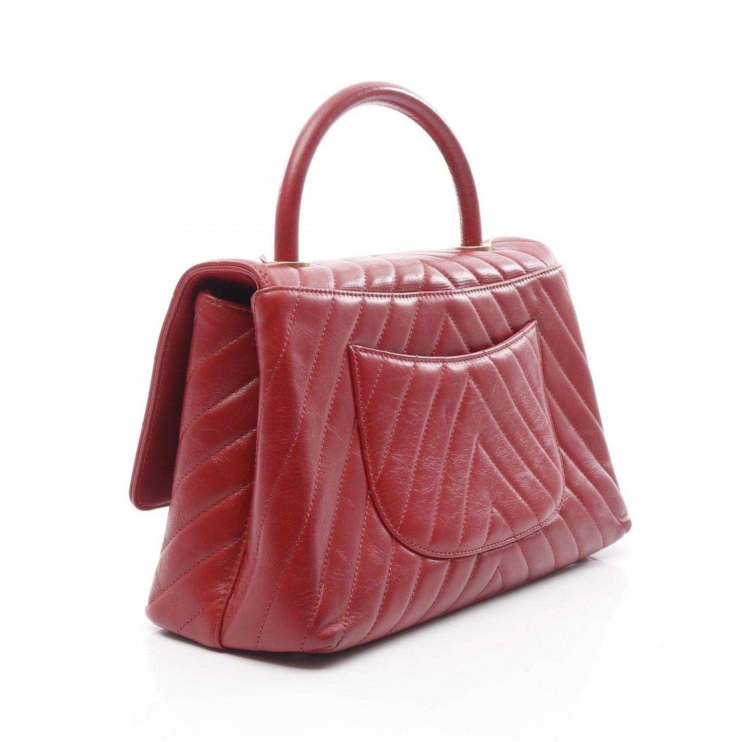 Chanel Coco Handle Leather Handbag