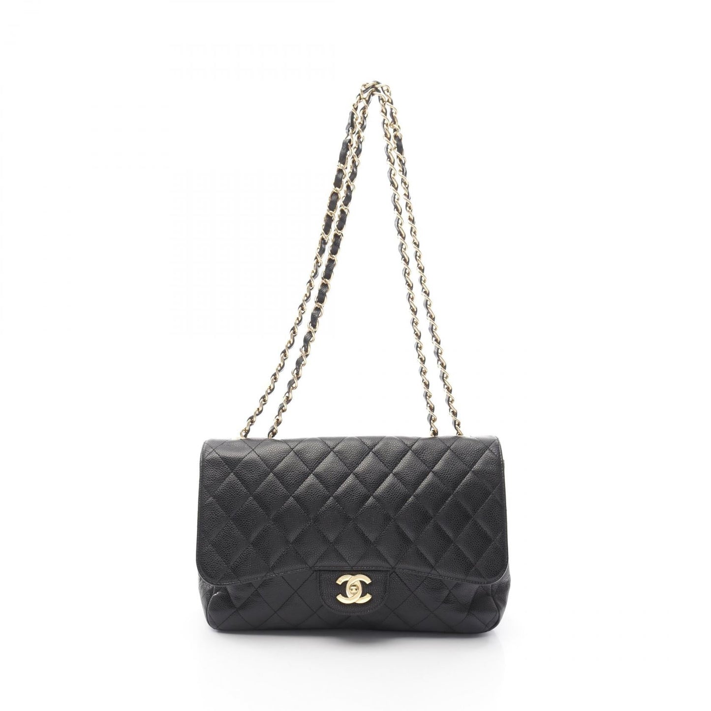 Chanel Deauville Caviar Skin Shoulder Bag