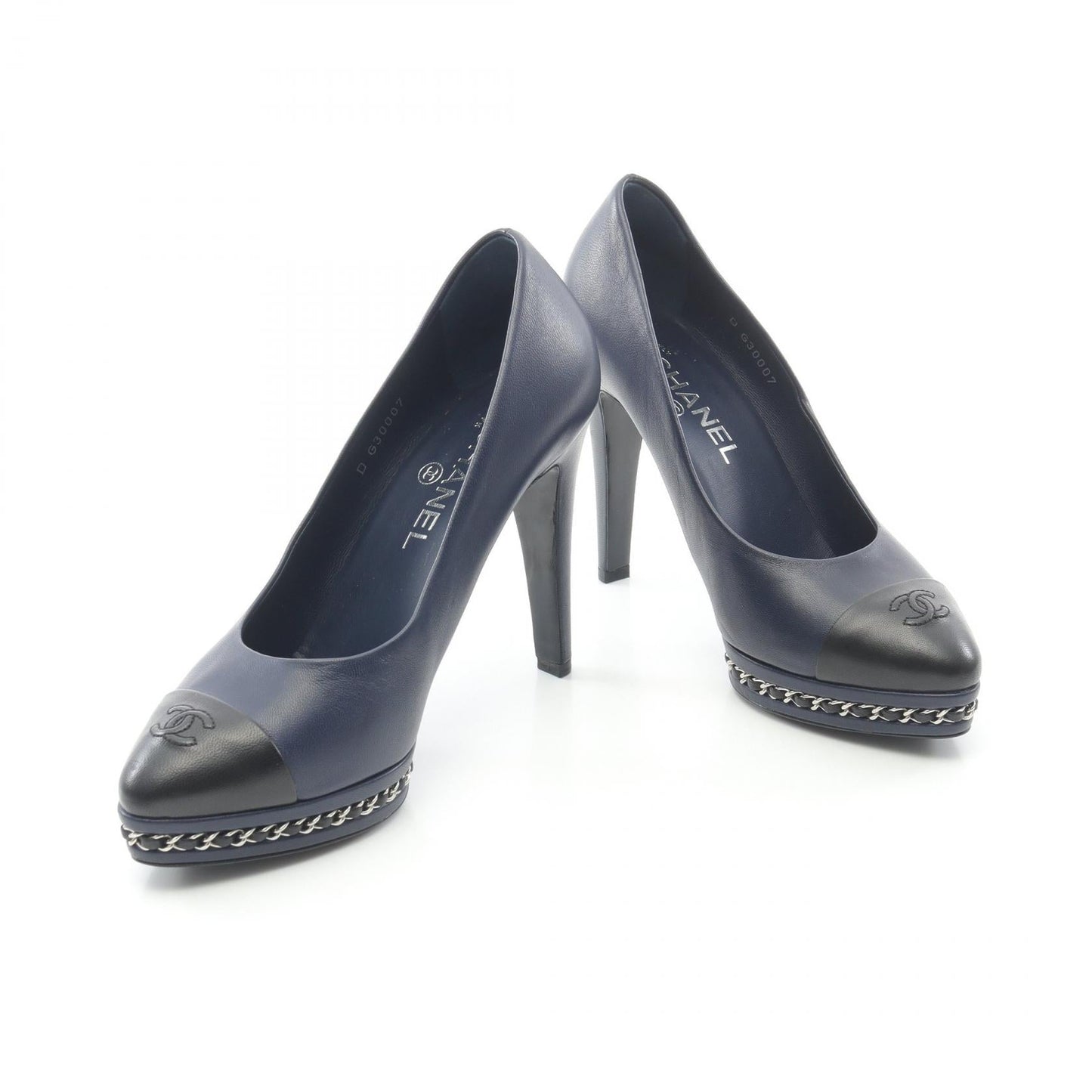 Chanel Coco Mark Calfskin Pumps