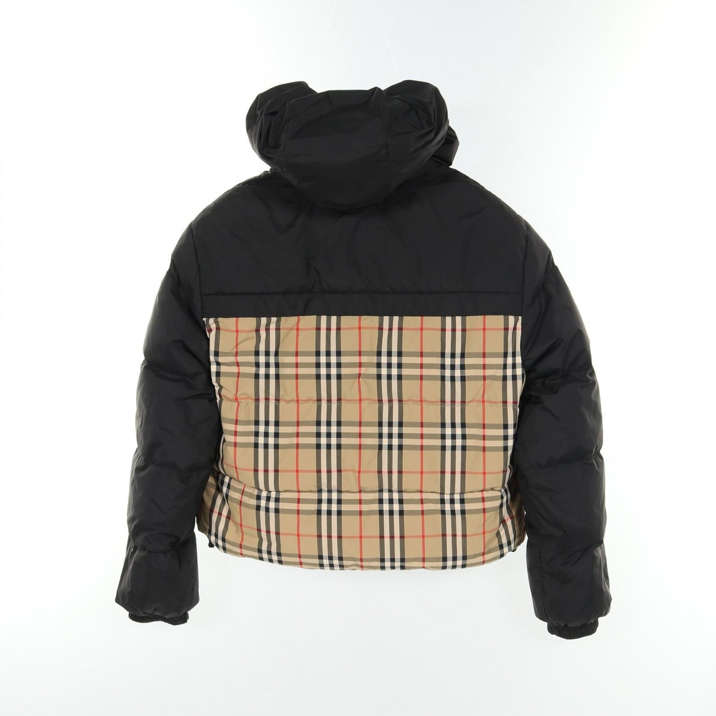 Burberry Check Nylon Down Jacket