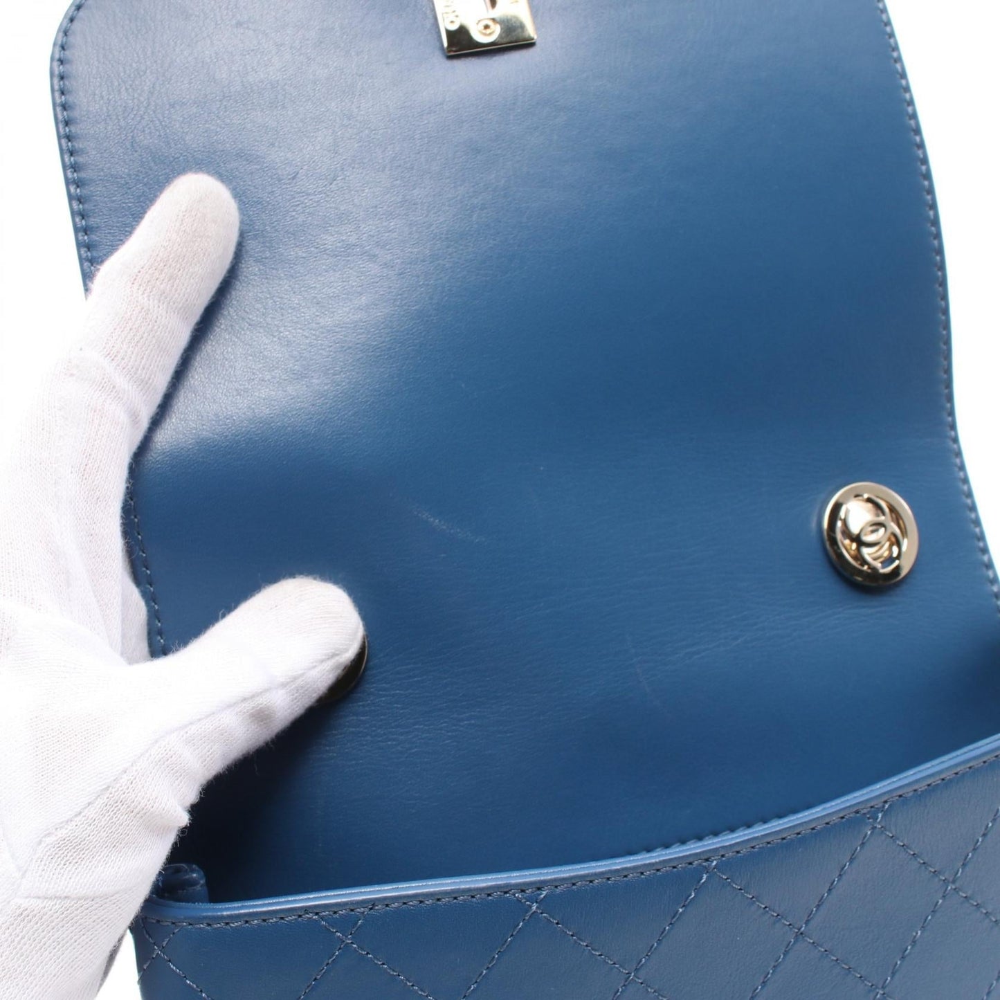 Chanel Mini Matelasse Leather Shoulder Bag