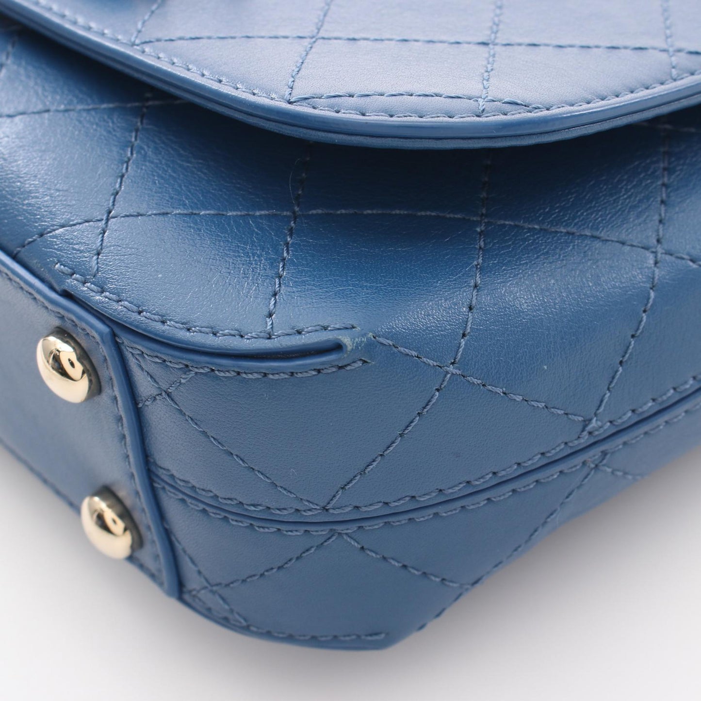 Chanel Mini Matelasse Leather Shoulder Bag
