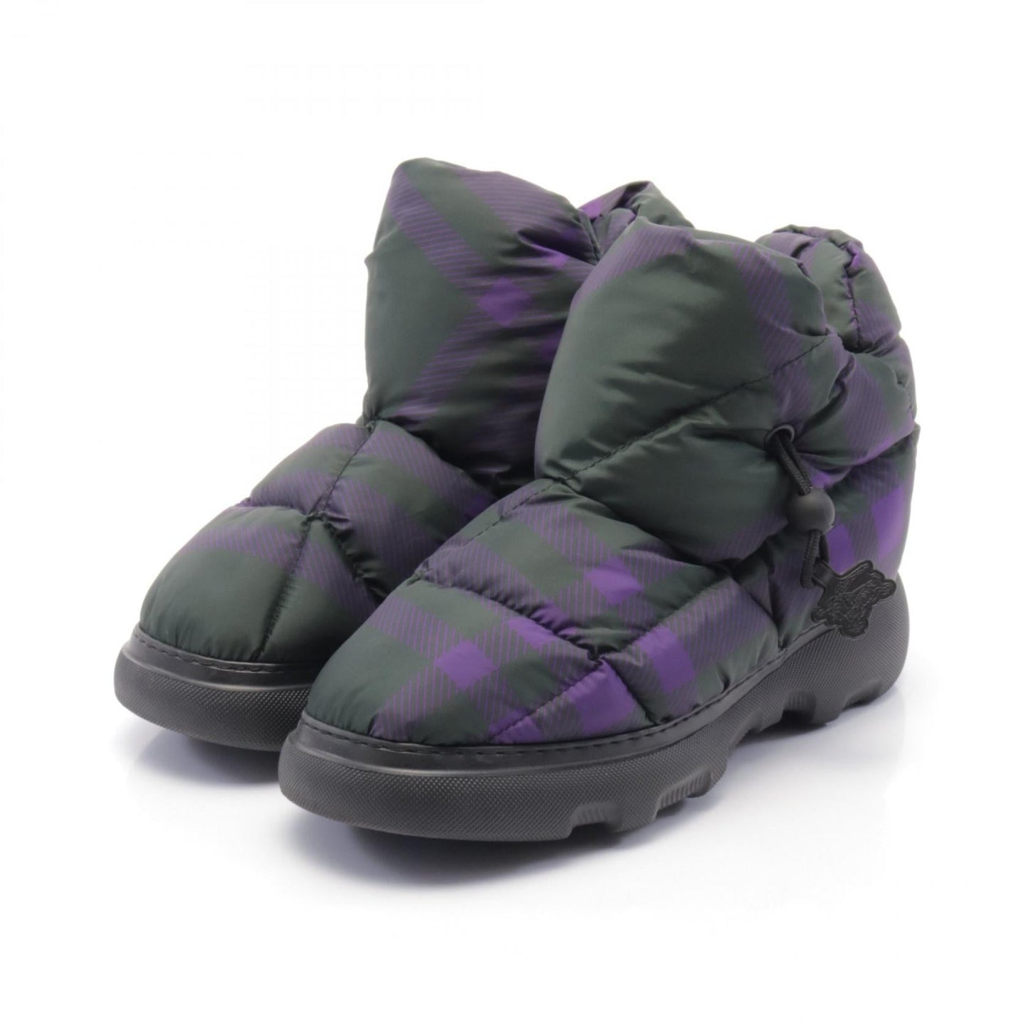 Burberry Check Pillow Boot Polyester Boot