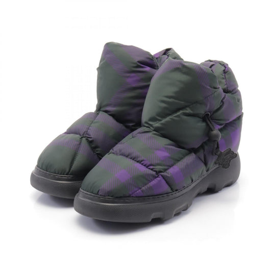 Burberry Check Pillow Boot Polyester Boot