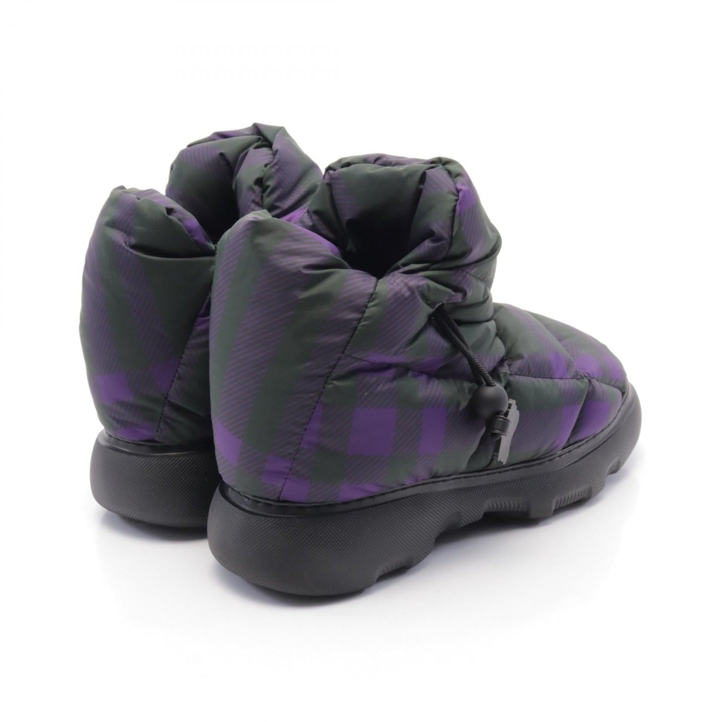 Burberry Check Pillow Boot Polyester Boot