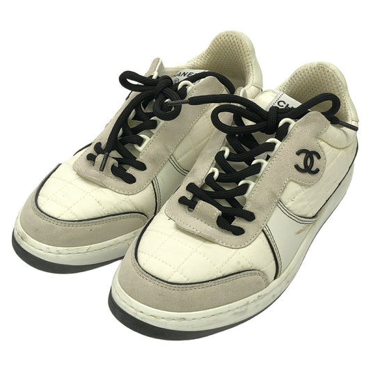 Chanel Fabric Sneakers