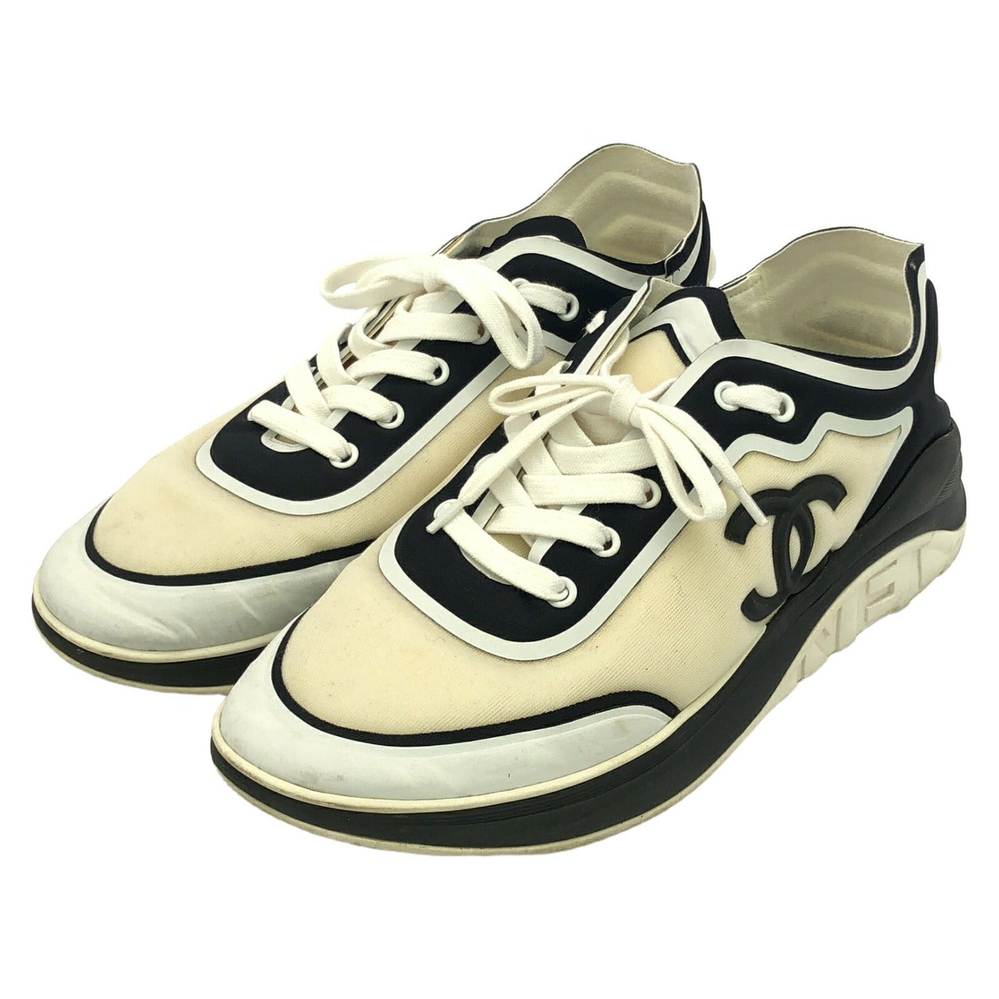 Chanel Fabric Sneakers