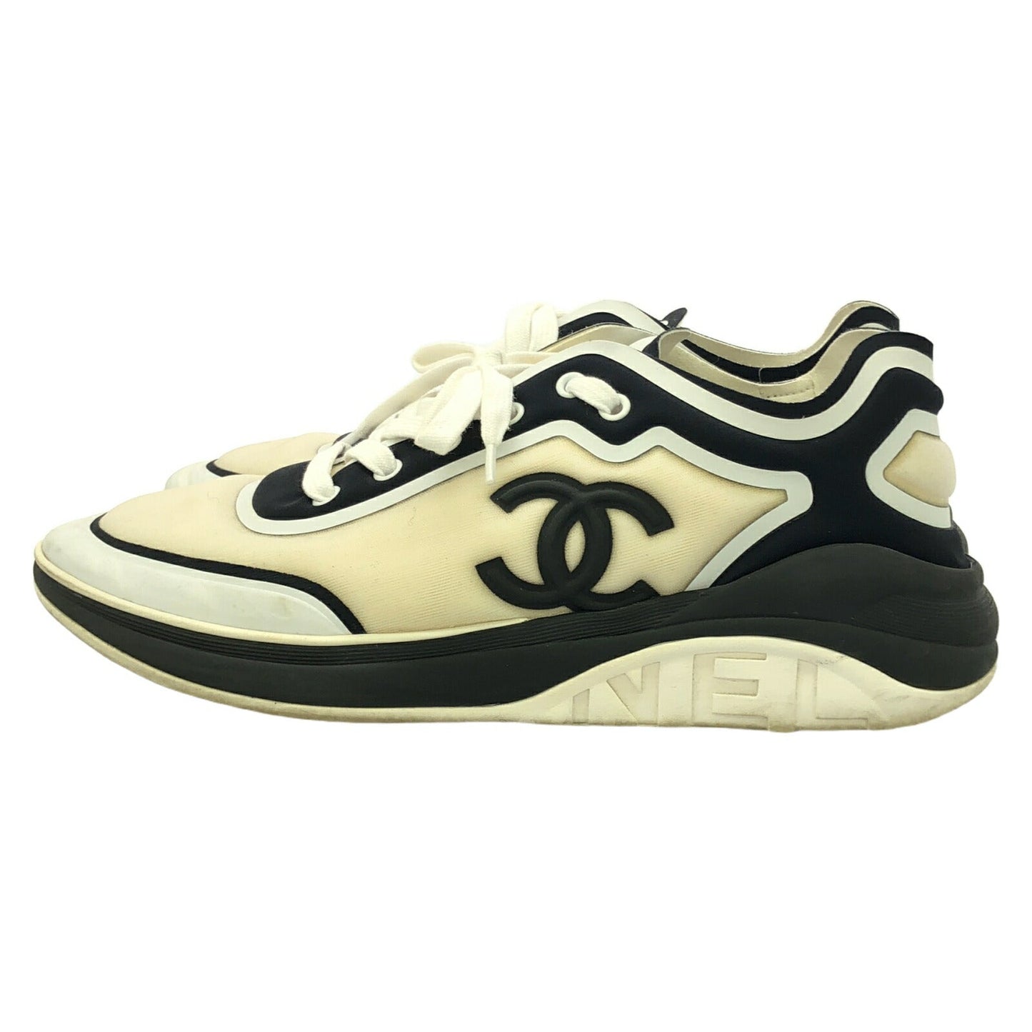 Chanel Fabric Sneakers