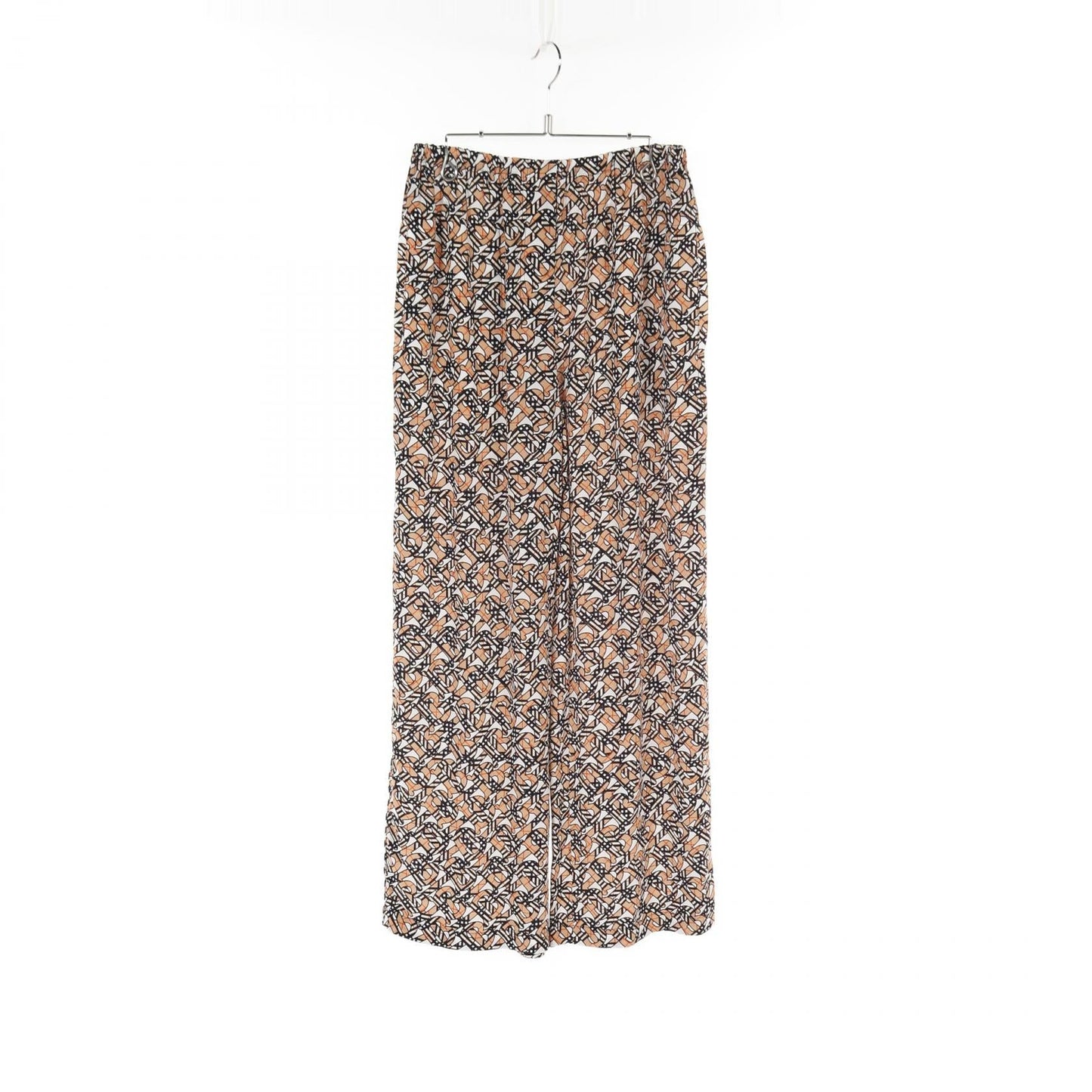 Burberry TB Logo Nova Check Silk Pants