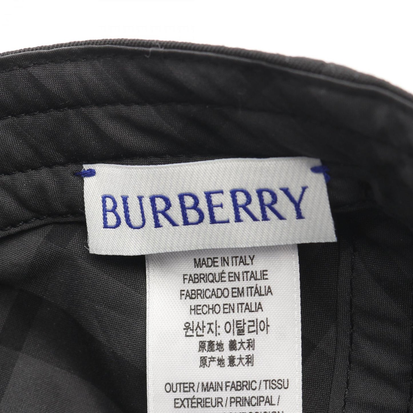 Burberry 8085727 Polyester Cotton Cap