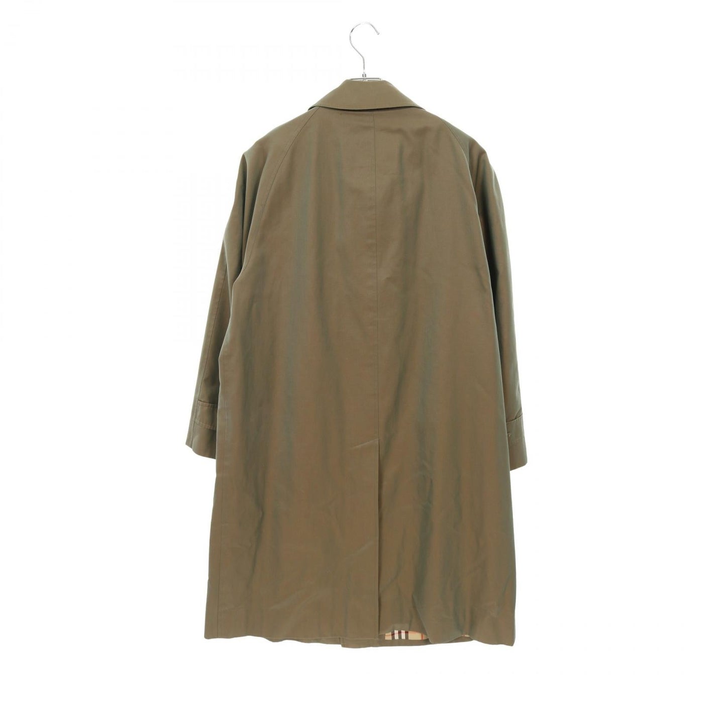 Burberrys' Sateen Collar Cotton Coat