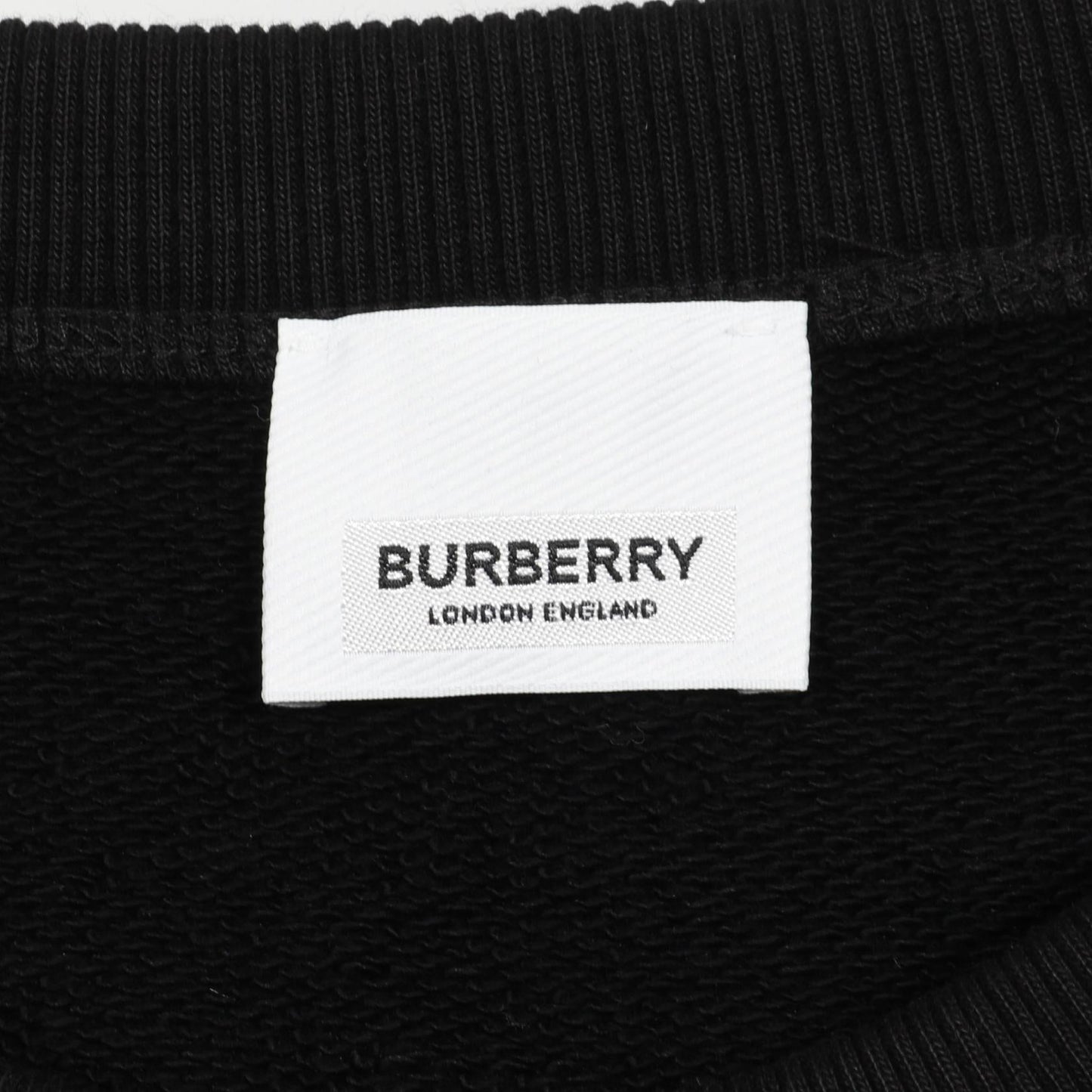 Burberry Logo Cotton Sweatshirt Top