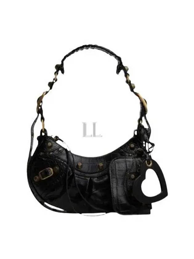 Luxury Balenciaga  Le Cagole XS Shoulder Bag Black
