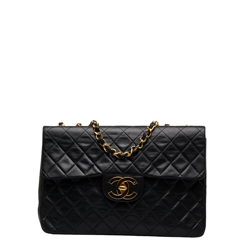 Chanel Leather Deauville Matelasse Shoulder Bag