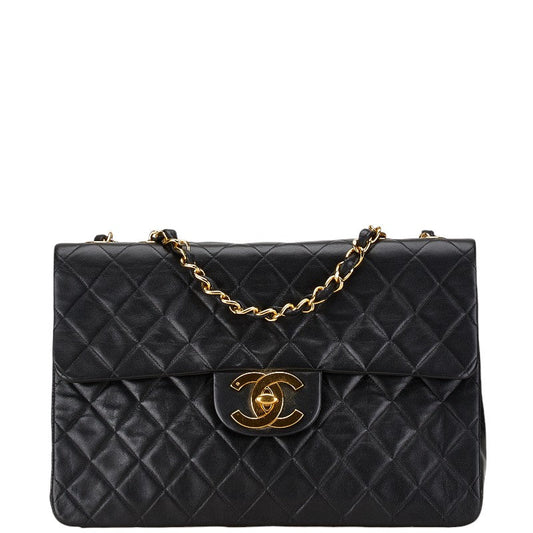 Chanel Matelasse Coco Mark Lambskin Shoulder Bag