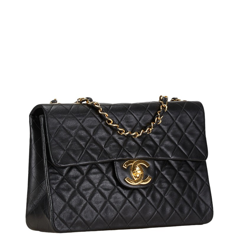 Chanel Matelasse Coco Mark Lambskin Shoulder Bag