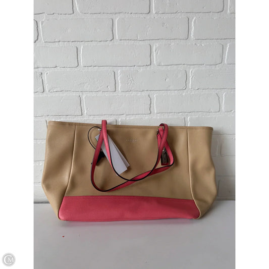 Tote Designer By Coach, Size: Large