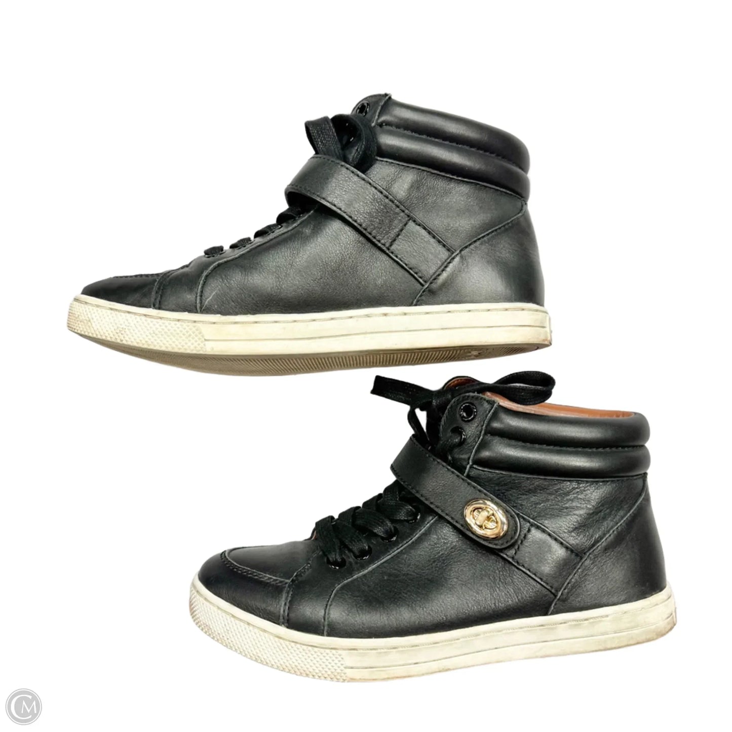 Shoes Designer By Coach In Black, Size: 5.5