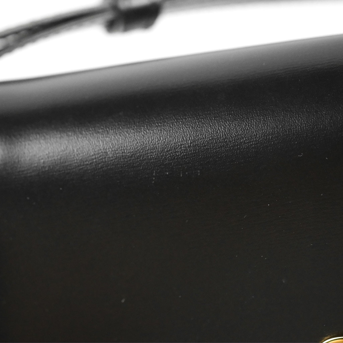 Celine Triomphe Shoulder Bag Black Calfskin