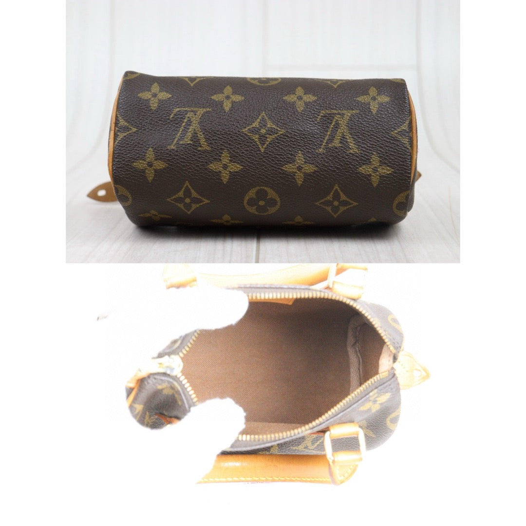 Good ( Rank AB)｜ LV Monogram Mini Speedy Handbag With Shoulderstrap｜25021003